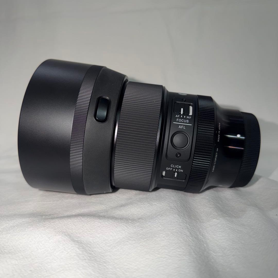 【ほぼ新品】SIGMA 85mm F1.4 Art DG DN Eマウント
