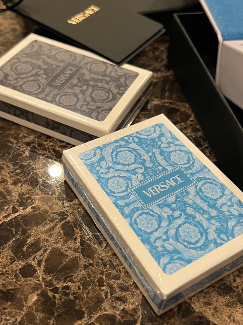 【新品】VERSACE メドゥーサ トランプ ボックス セット