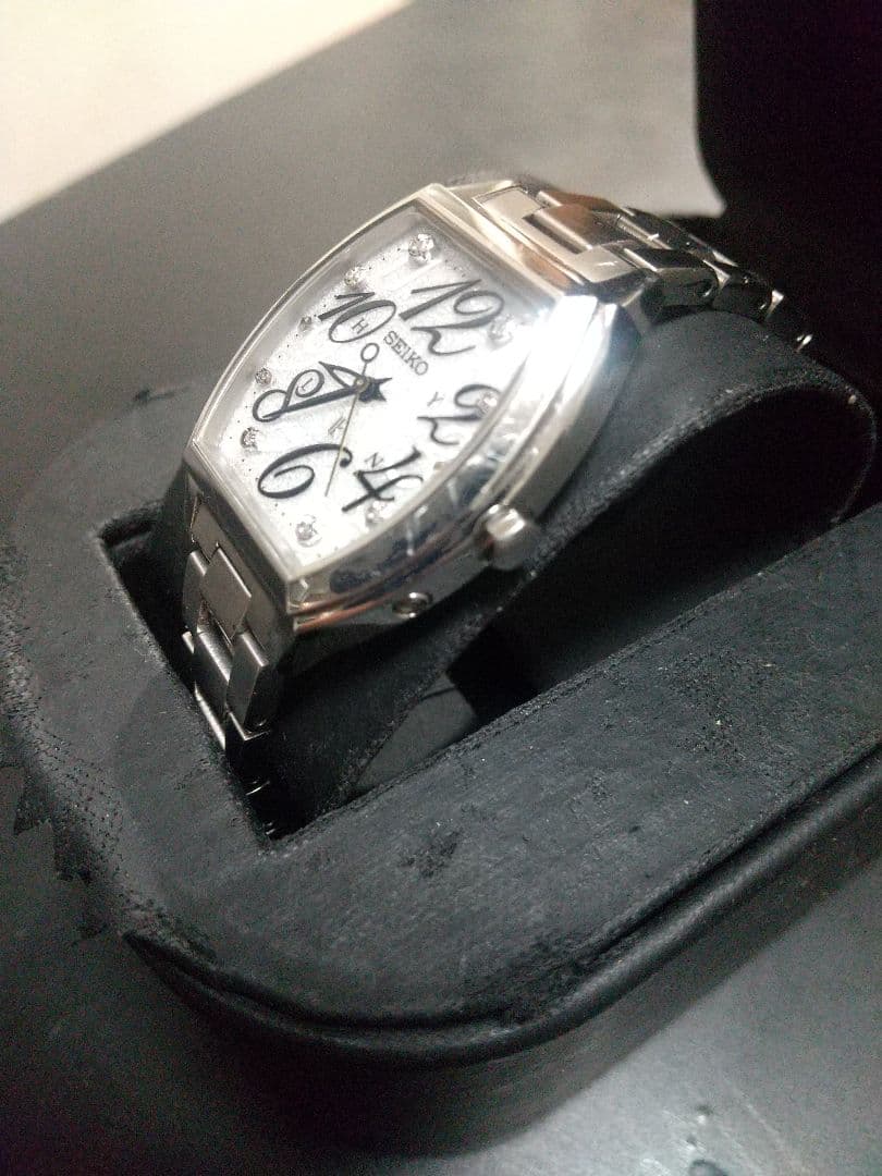 美品　セイコールキア　電波ソーラー