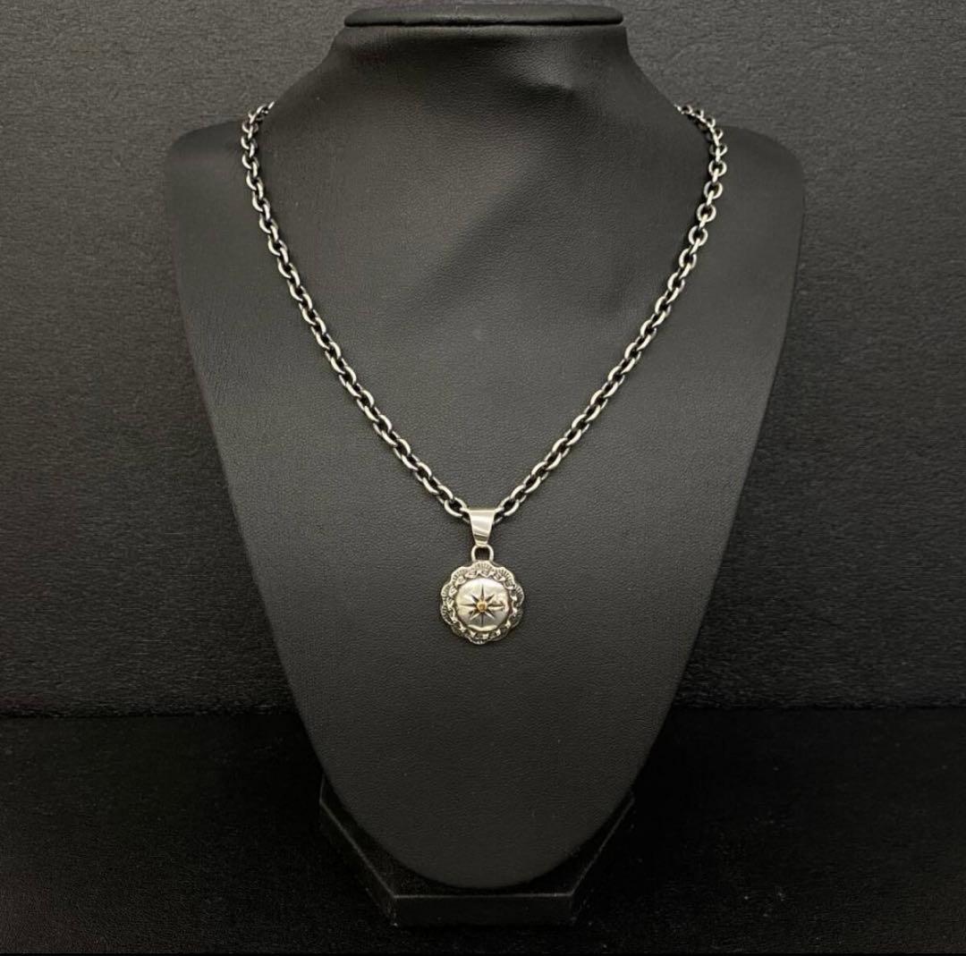 BIG HAND K18SUN シルバー ネイティブ アラベスクメタルペンダント