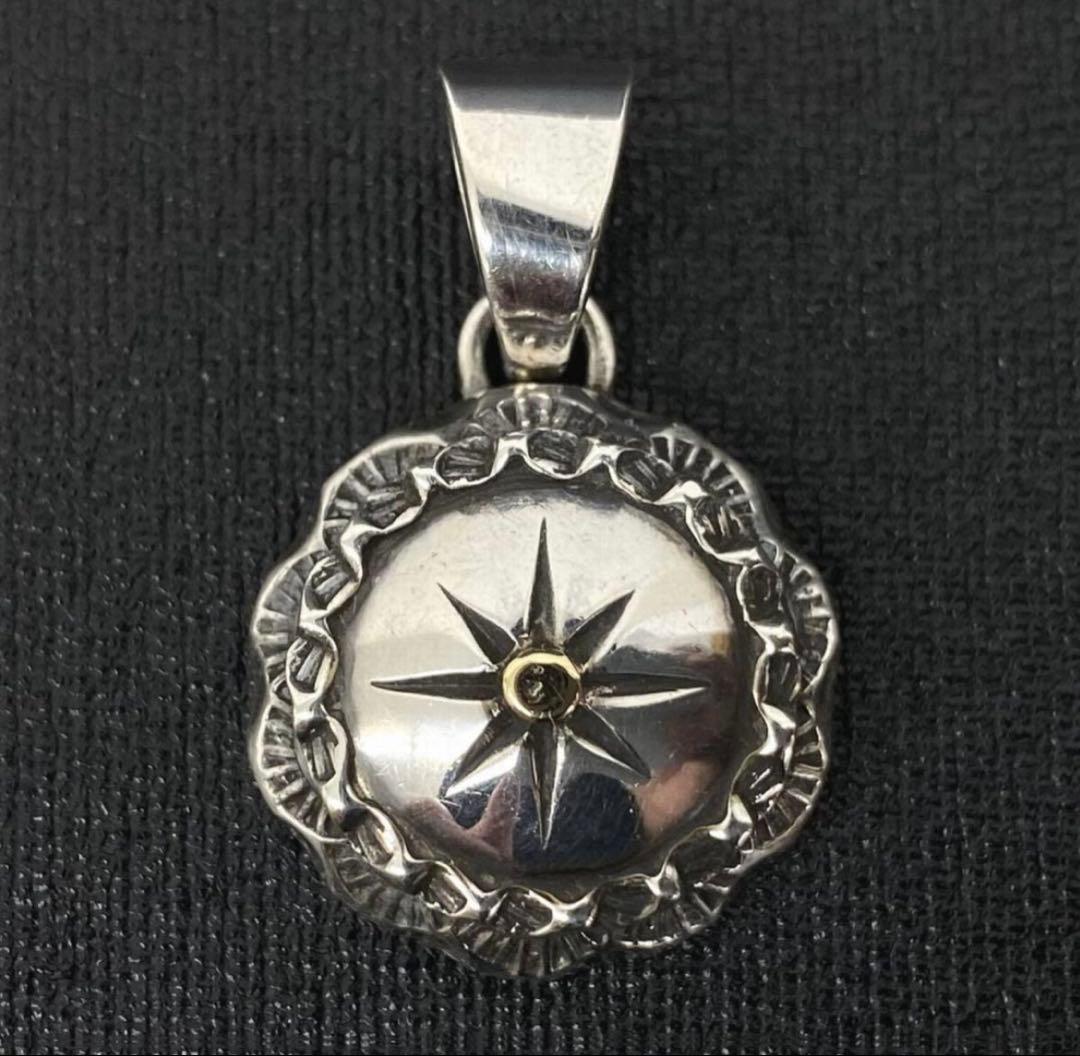 BIG HAND K18SUN シルバー ネイティブ アラベスクメタルペンダント