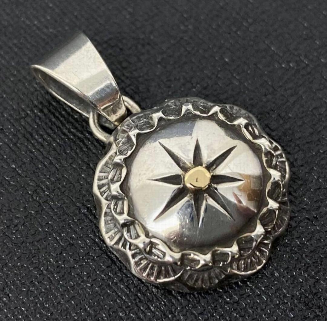 BIG HAND K18SUN シルバー ネイティブ アラベスクメタルペンダント