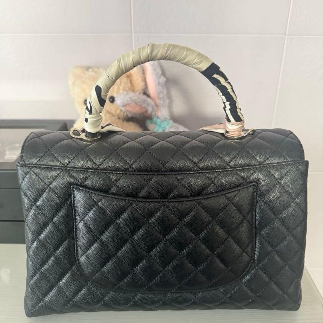 未使用級　シャネル　CHANEL ココハンドル29 フラップバック