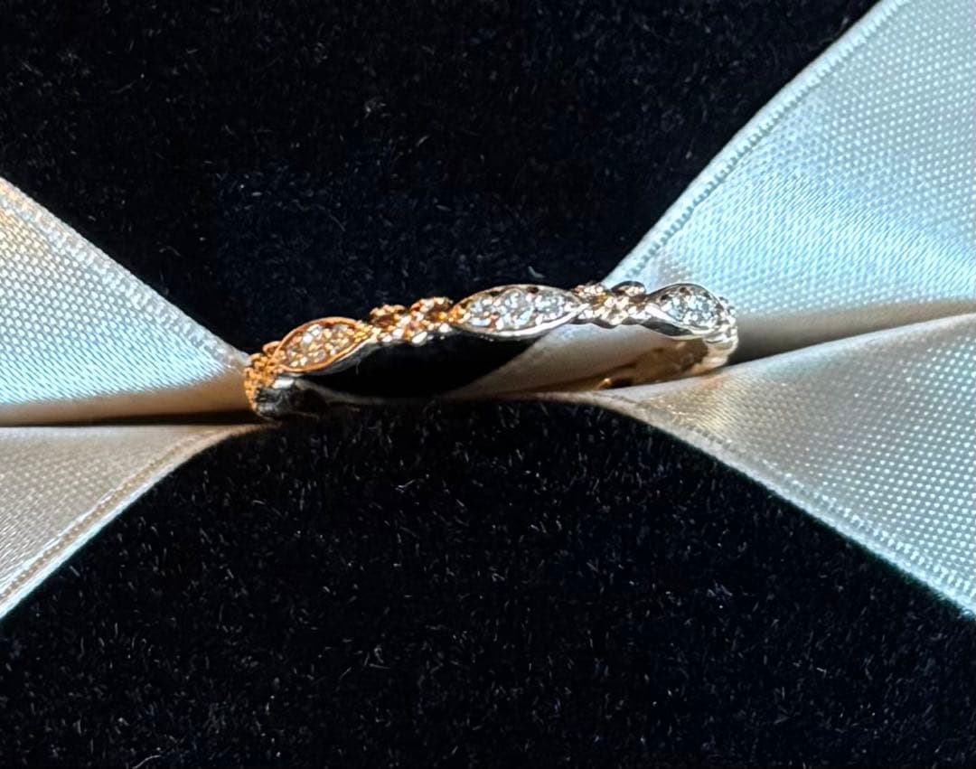 agate K10ダイヤモンドリング　11号