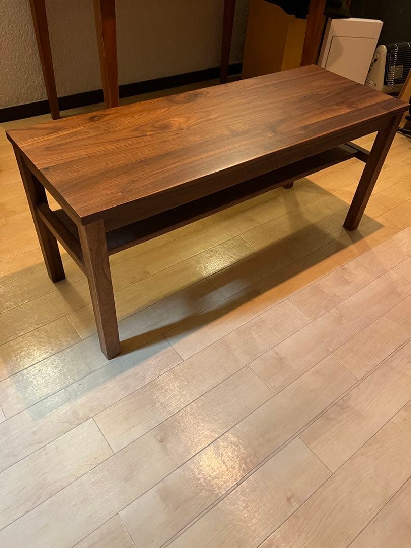 MUJI 無印良品 ウォールナット ベンチ