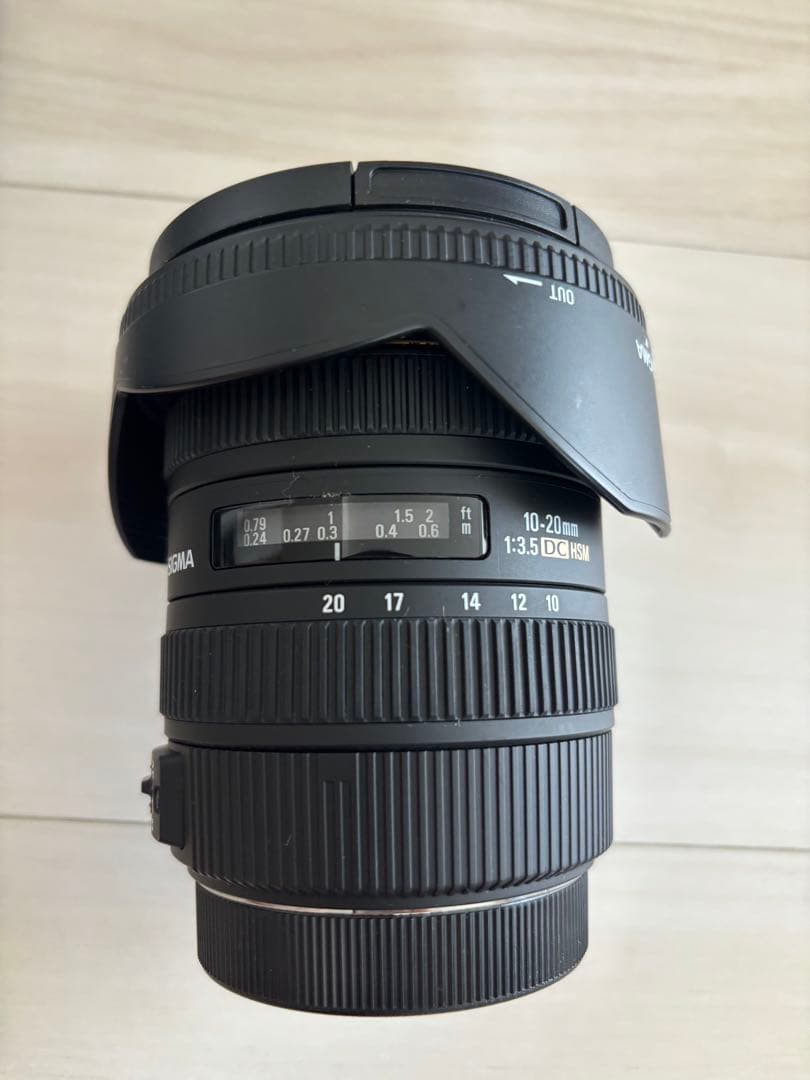 SIGMA 10-20mm F3.5 広角レンズ　キャノンEFマウント
