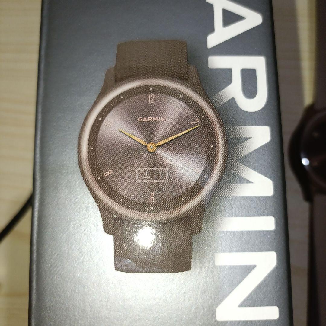 【美品】GARMIN VIVOMOVE SPORT ブラウン