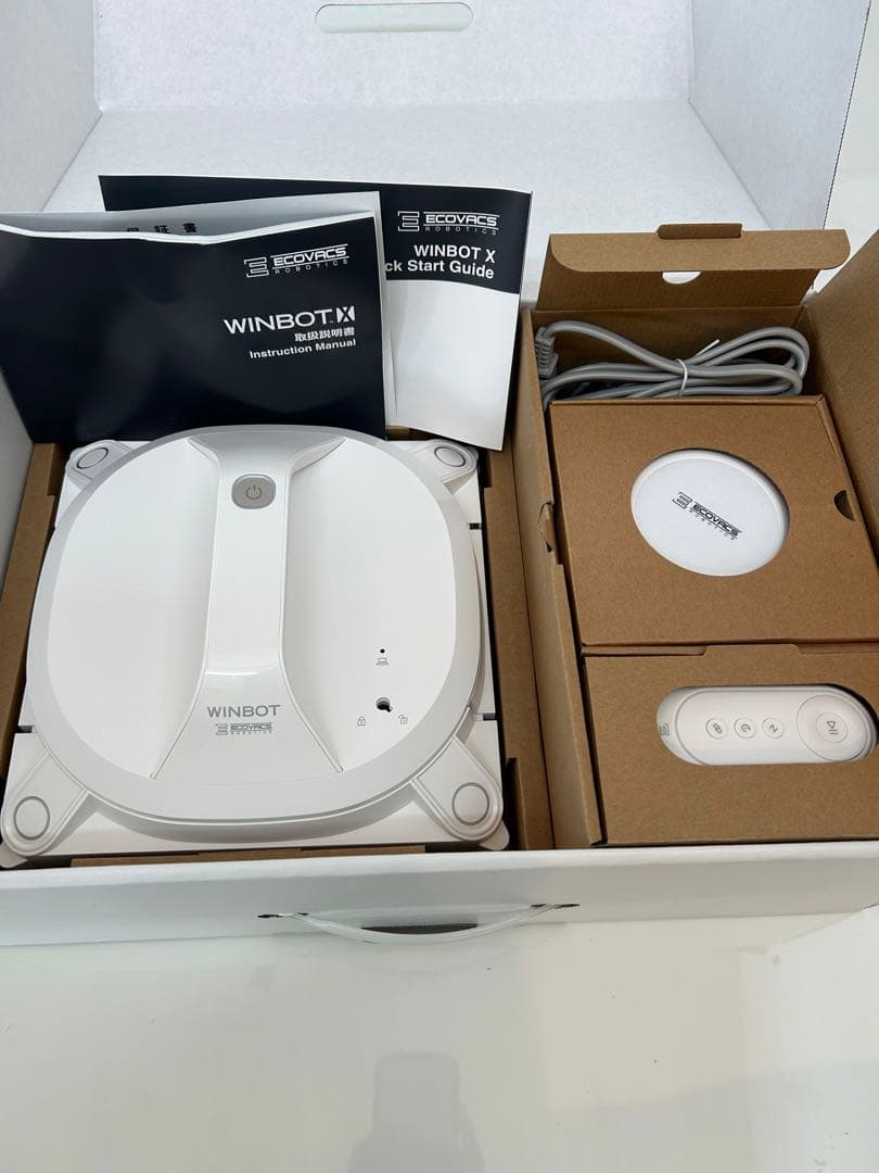 値下げ中【ECOVACS】WINBOT X 窓掃除ロボット