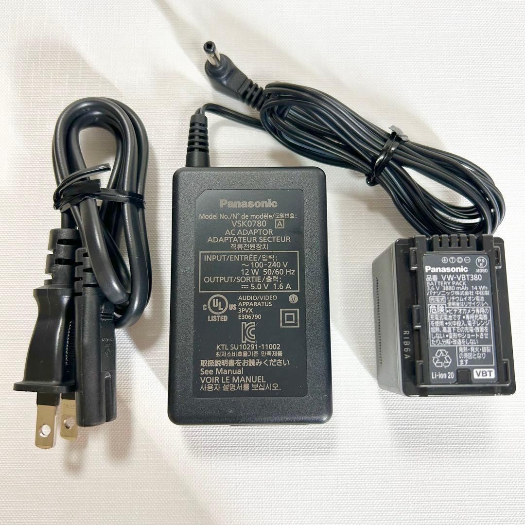 ✨美品✨Panasonic HC-V520M フルHD ビデオカメラ Wi-Fi