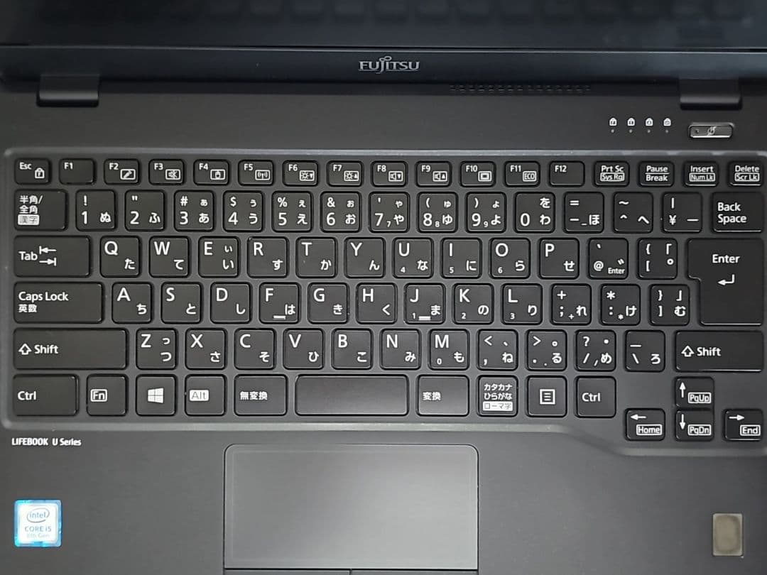 美品☆富士通 U939A/i5-8365U/Windows11/大容量バッテリー