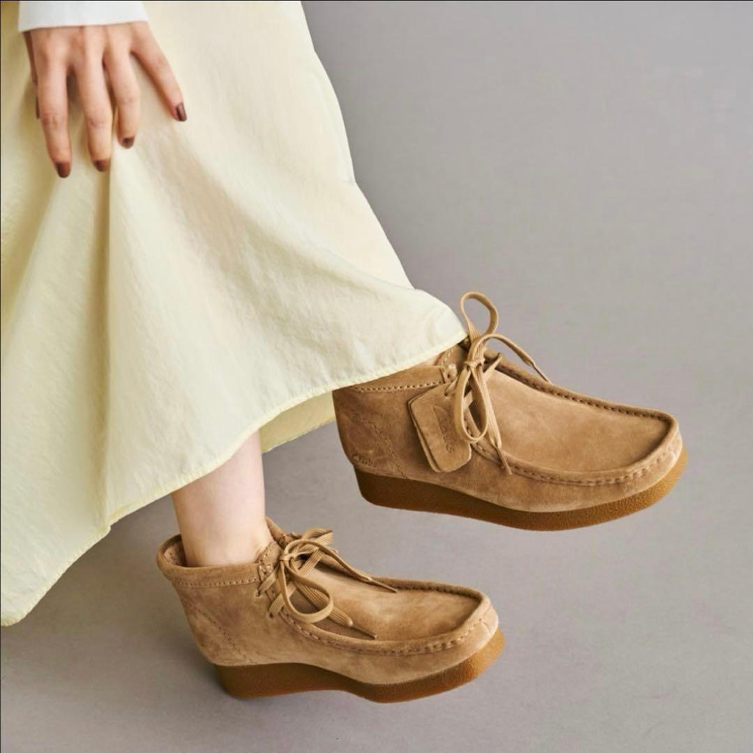超美品　Clarks/クラークス　Wallabee EVO Bt