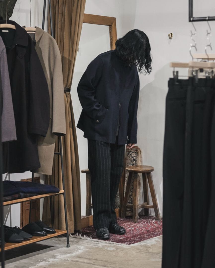 ジャケット・アウター 23AW MAATEE&SONS CASHMERE SPORTS JACKET