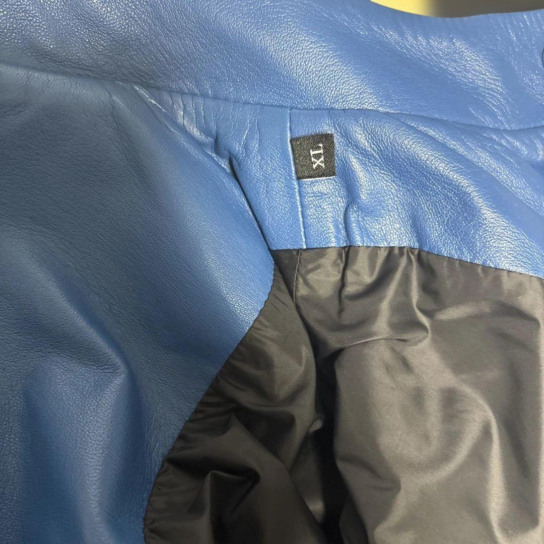 ディーゼル　羊革シングルライダースジャケット　サイズXL