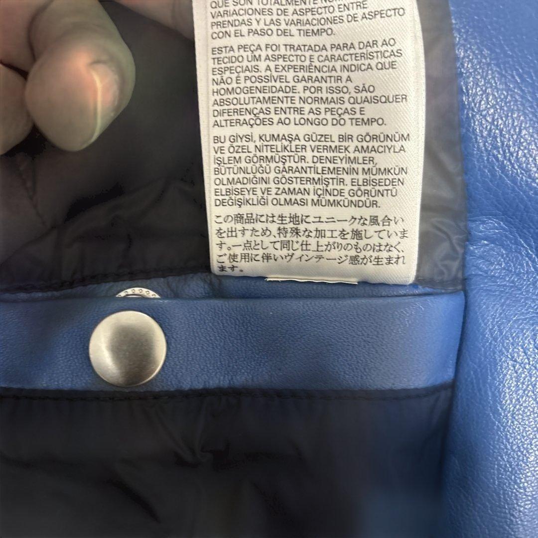 ディーゼル　羊革シングルライダースジャケット　サイズXL