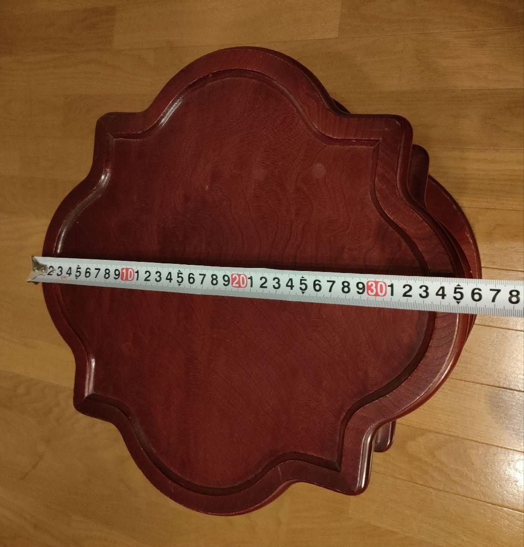 サイドテーブル 花びら型天井 引き出し付 ヴィンテージ アンティーク