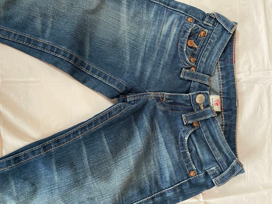 超希少/TRUE RELIGION/23インチ/ブーツカット/00s/usa製