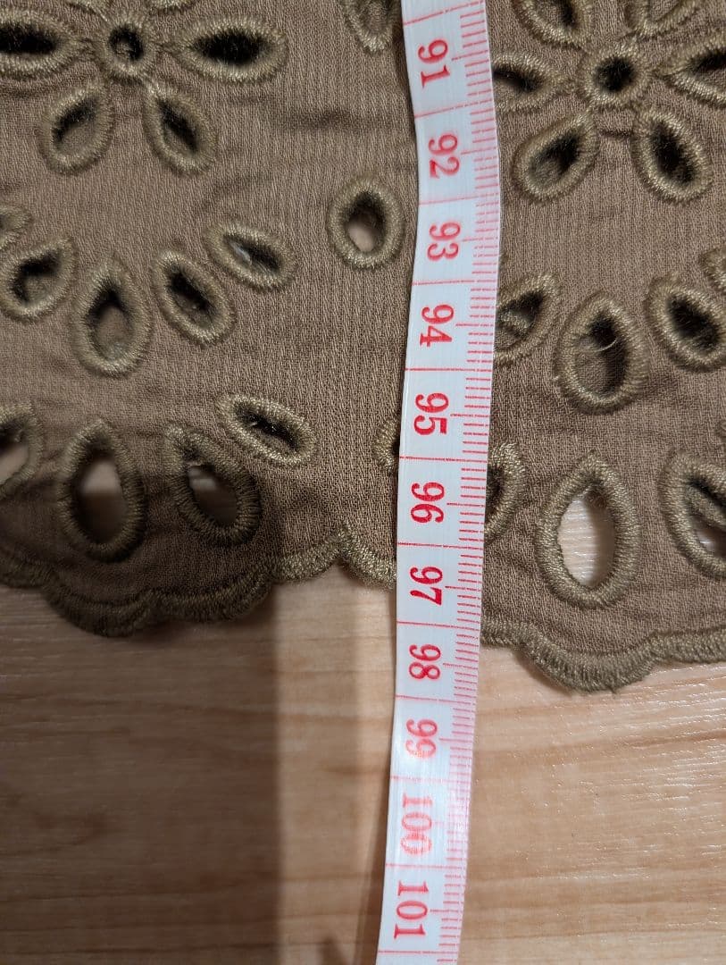 COACH コーチ カットワーク刺繍 ロングスカート 美品