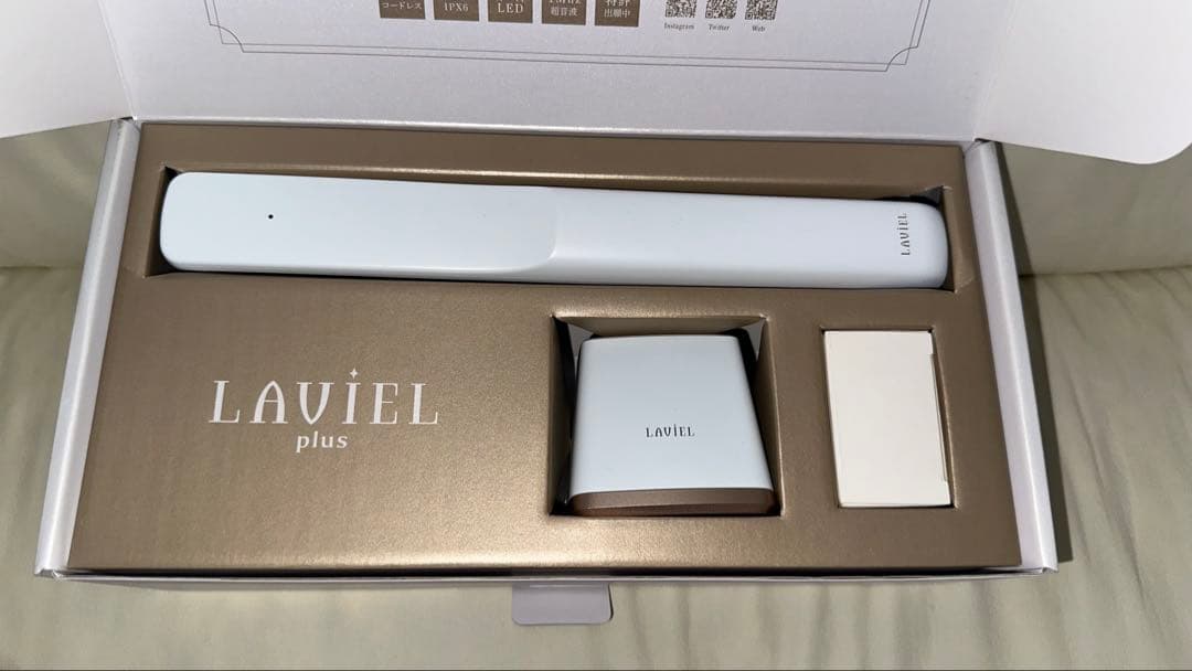 LAVIEL plus 超音波トリートメントヘアアイロン LV-TR01