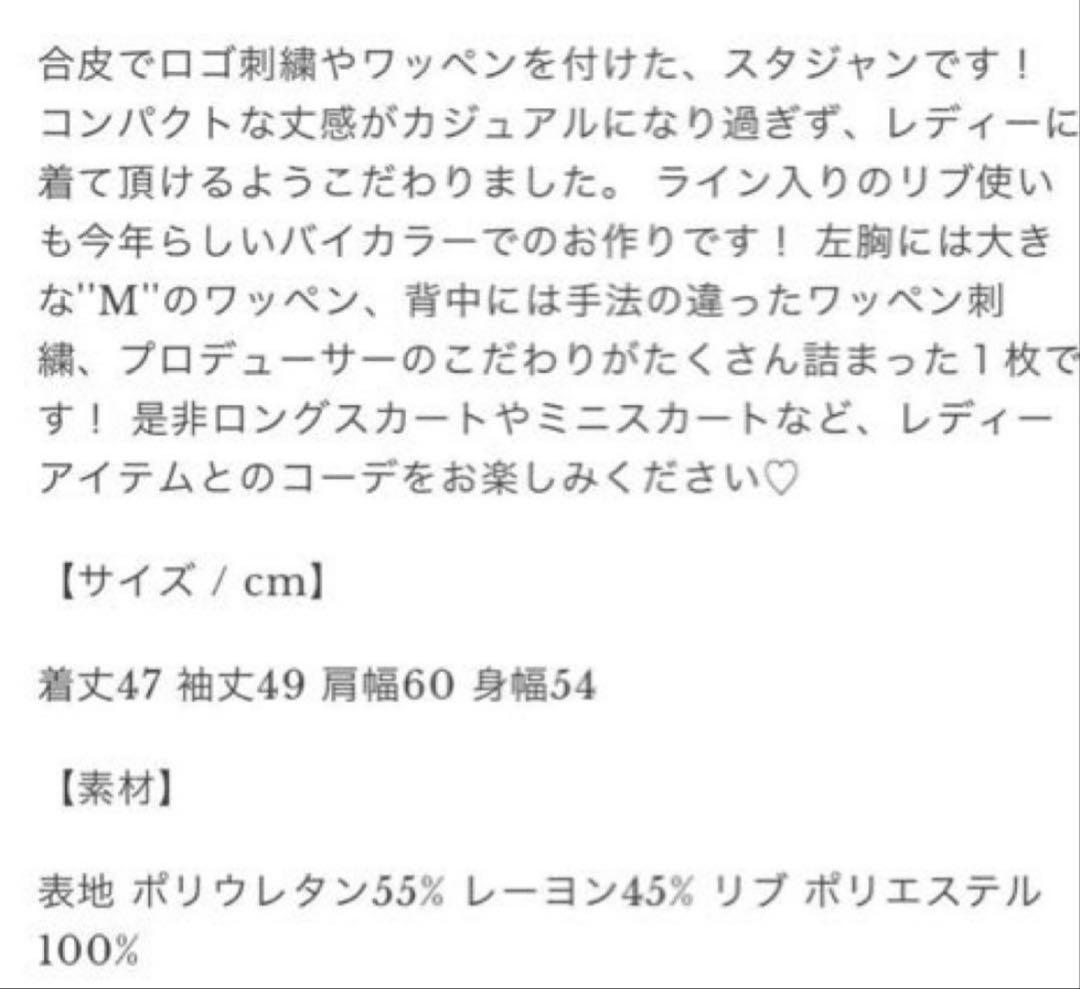 MISTREASSミストレアス スタジャン 三上悠亜