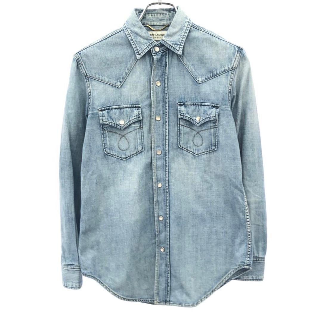 専用　未使用SAINT LAURENT サンローラン　デニムシャツ 長袖サイズS