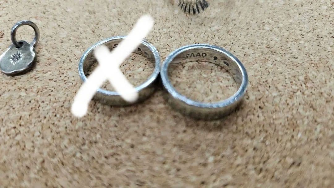 シルバーアクセサリー リング、ペンダントトップ 10点セット