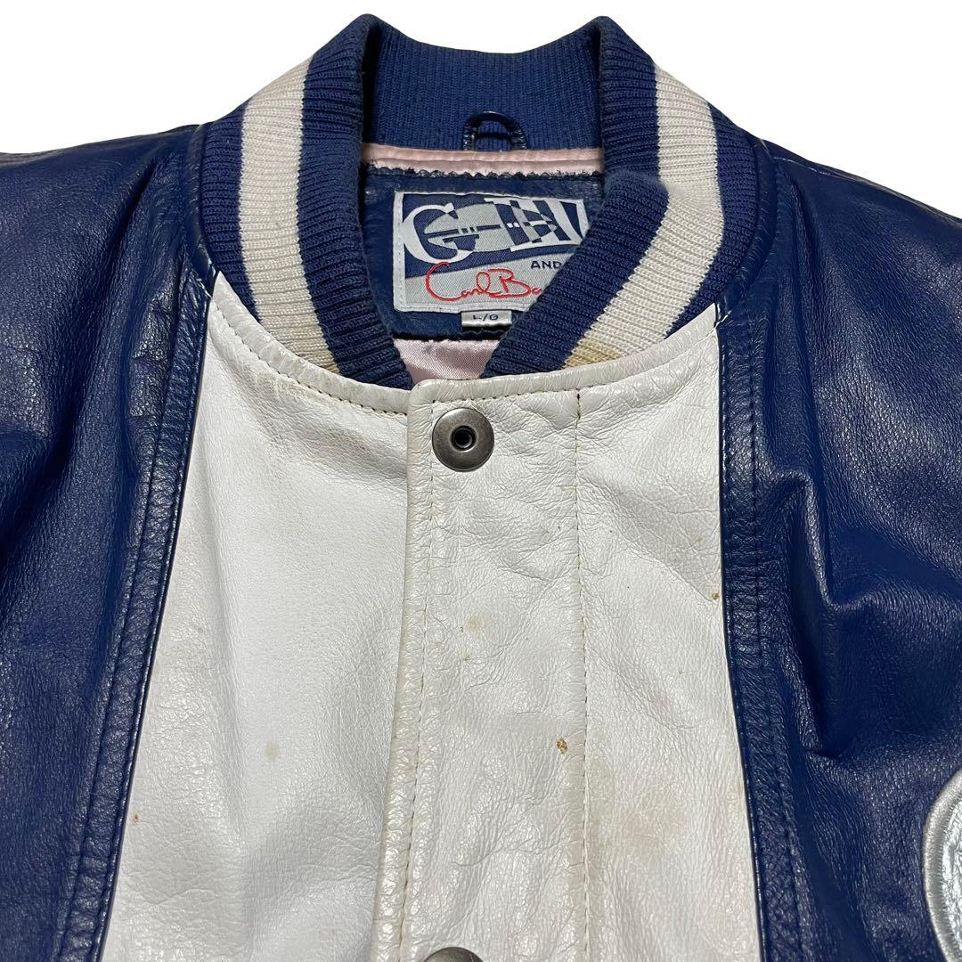 ダラス・カウボーイズ　レザージャケット　G-Ⅲ オールレザー　NFL L