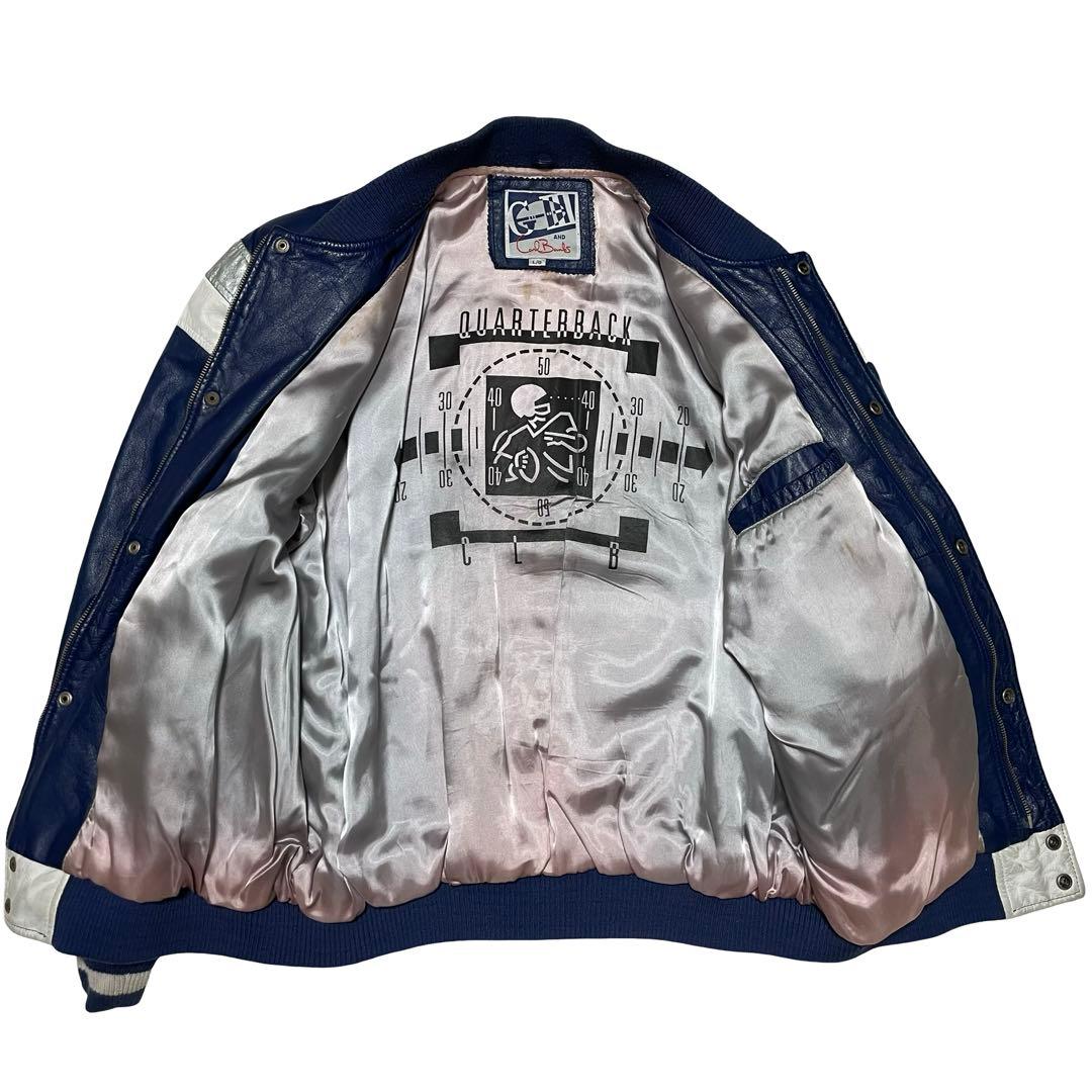 ダラス・カウボーイズ　レザージャケット　G-Ⅲ オールレザー　NFL L
