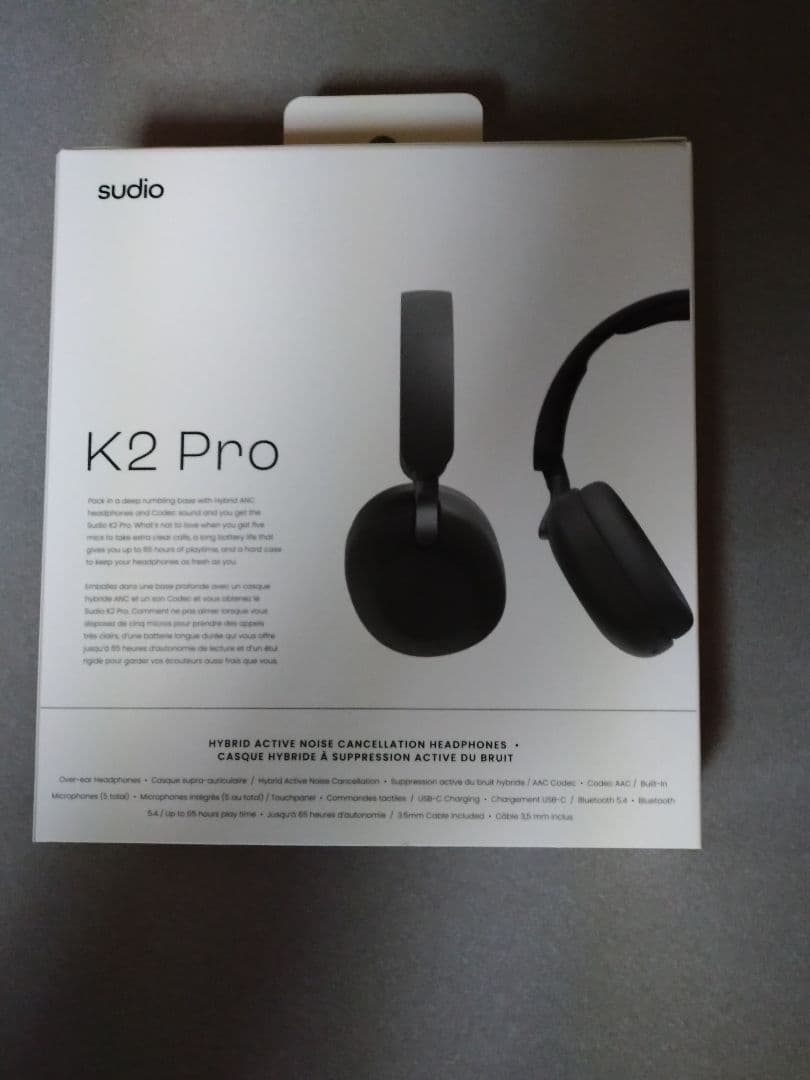 ヘッドホン sudio headphone k2 pro
