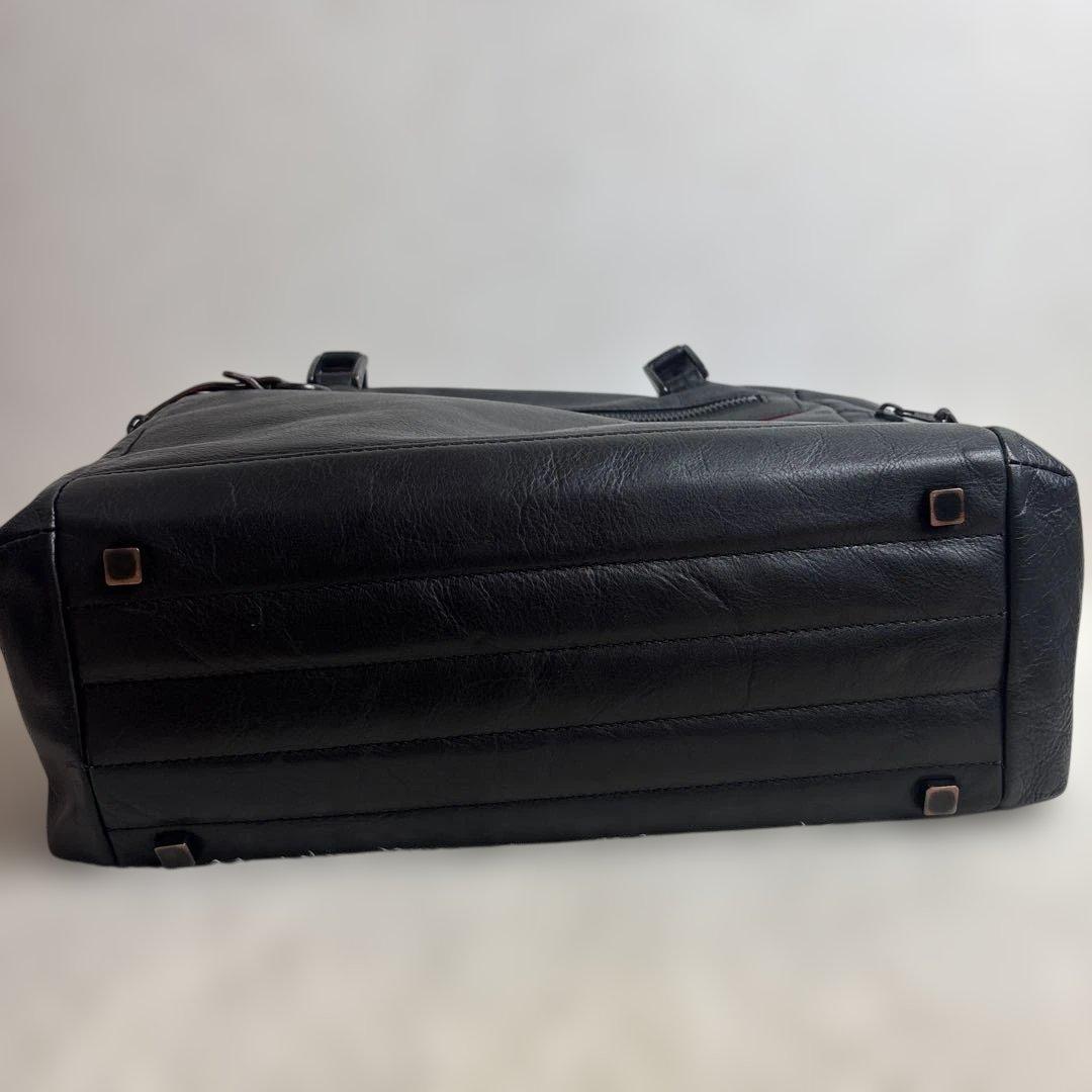 【美品】FUJITAKA フジタカ Hawk ホーク レザートートバッグ 黒