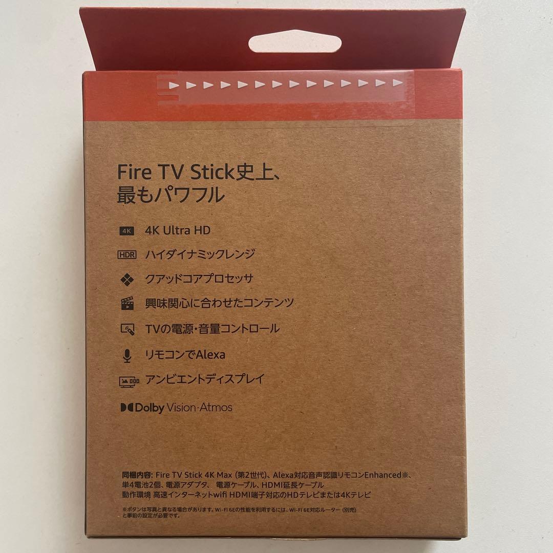 テレビ Amazon FireTV Stick 4K Max 16GB Wi-Fi 6E