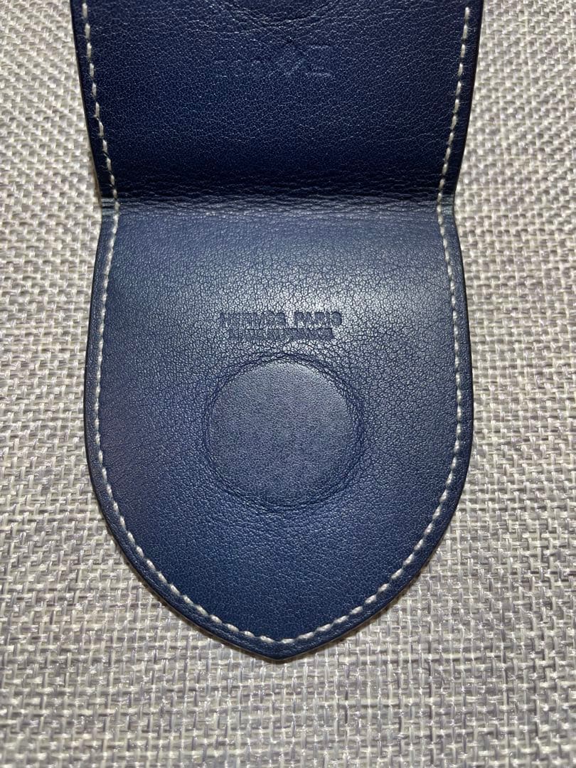 HERMES エルメス マネークリップ レザー エクスリブリス ヴォースイフト