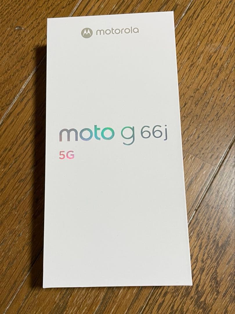 【新品未開封】motorola moto g66j 5G 8/128GB 黒