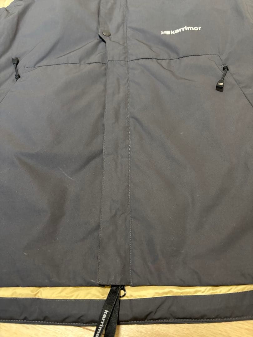カリマー キャンプ インサレーション ベスト　Mサイズ　ブラック