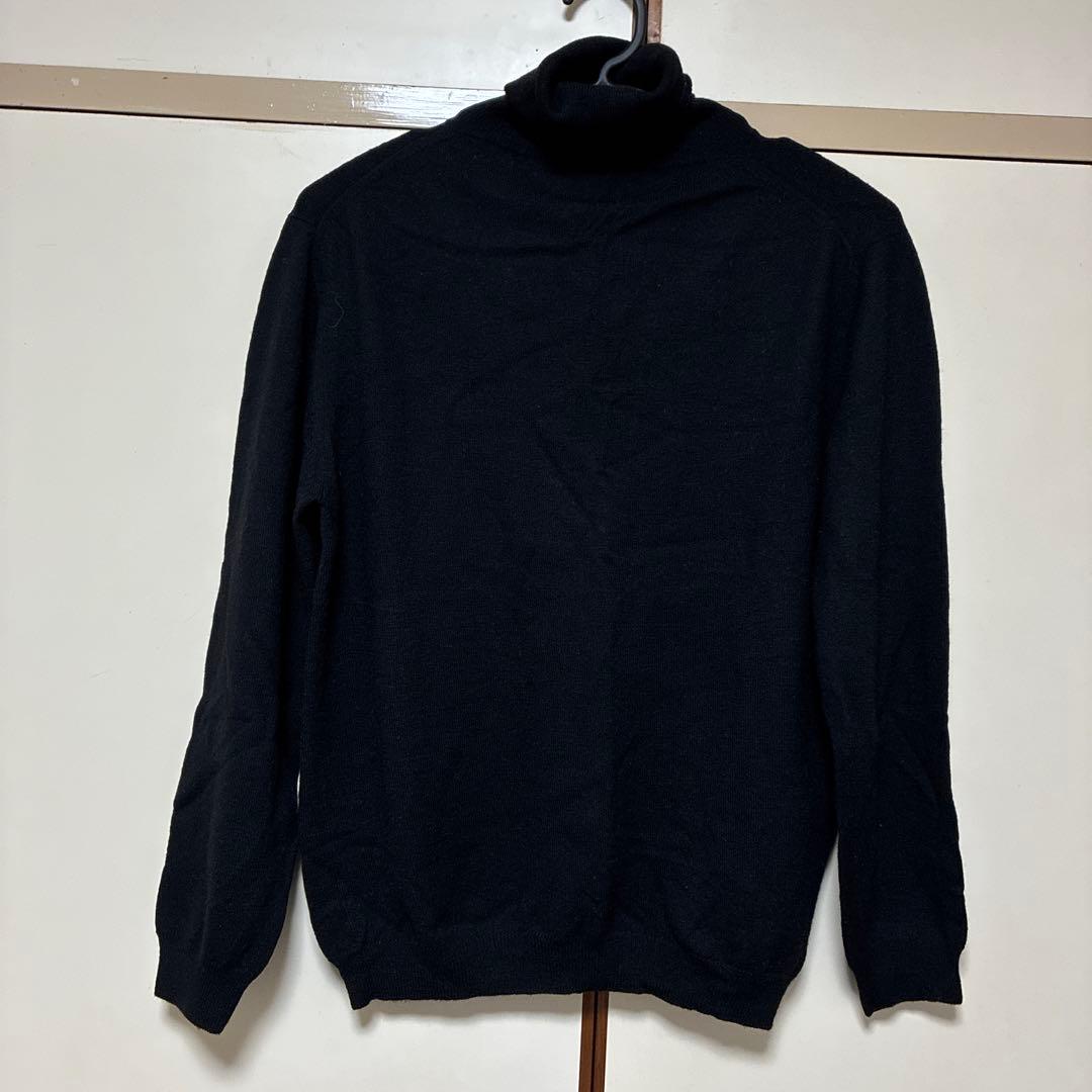 PRADA ブラック タートルネックセーター ニット 50