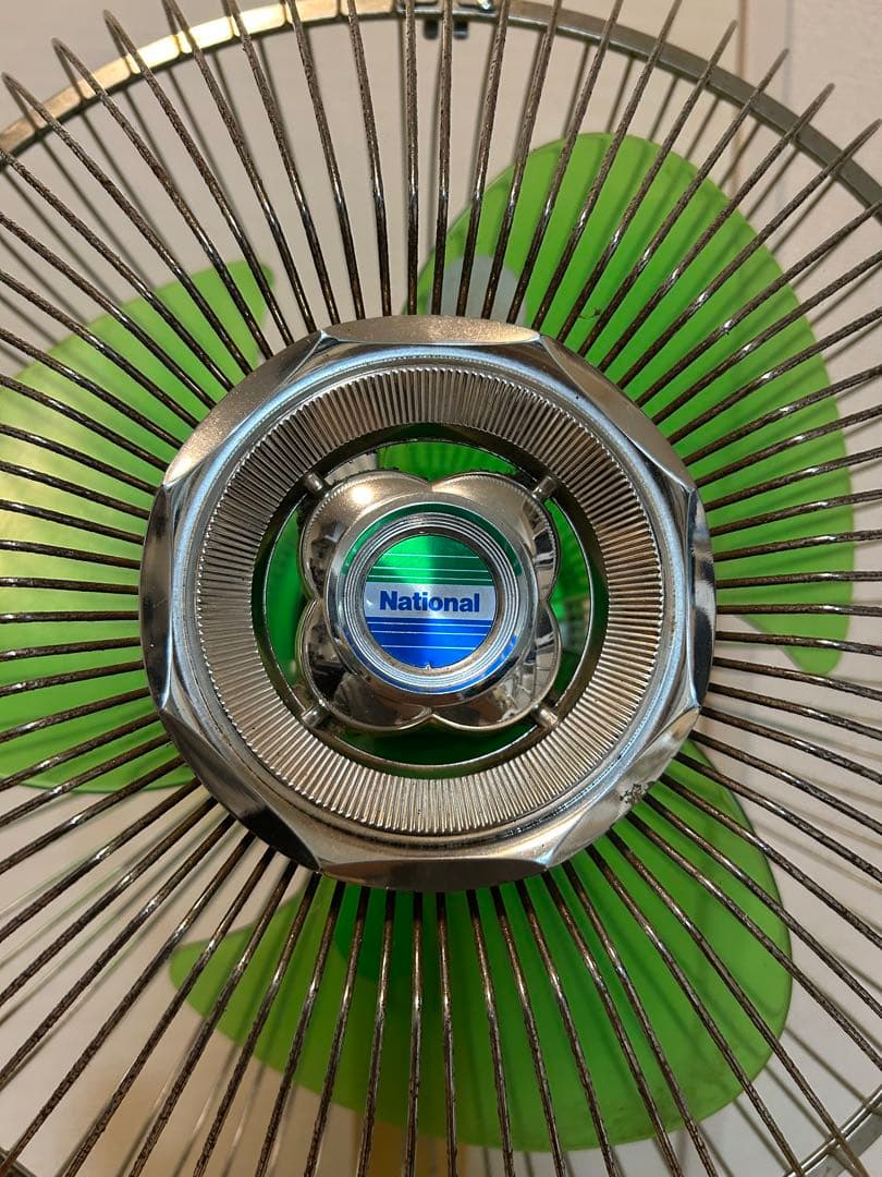 昭和レトロ National ナショナル 扇風機 洋間扇 3枚羽 F-30W1K