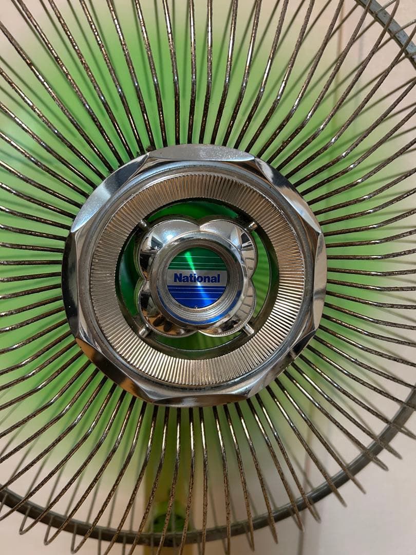 昭和レトロ National ナショナル 扇風機 洋間扇 3枚羽 F-30W1K