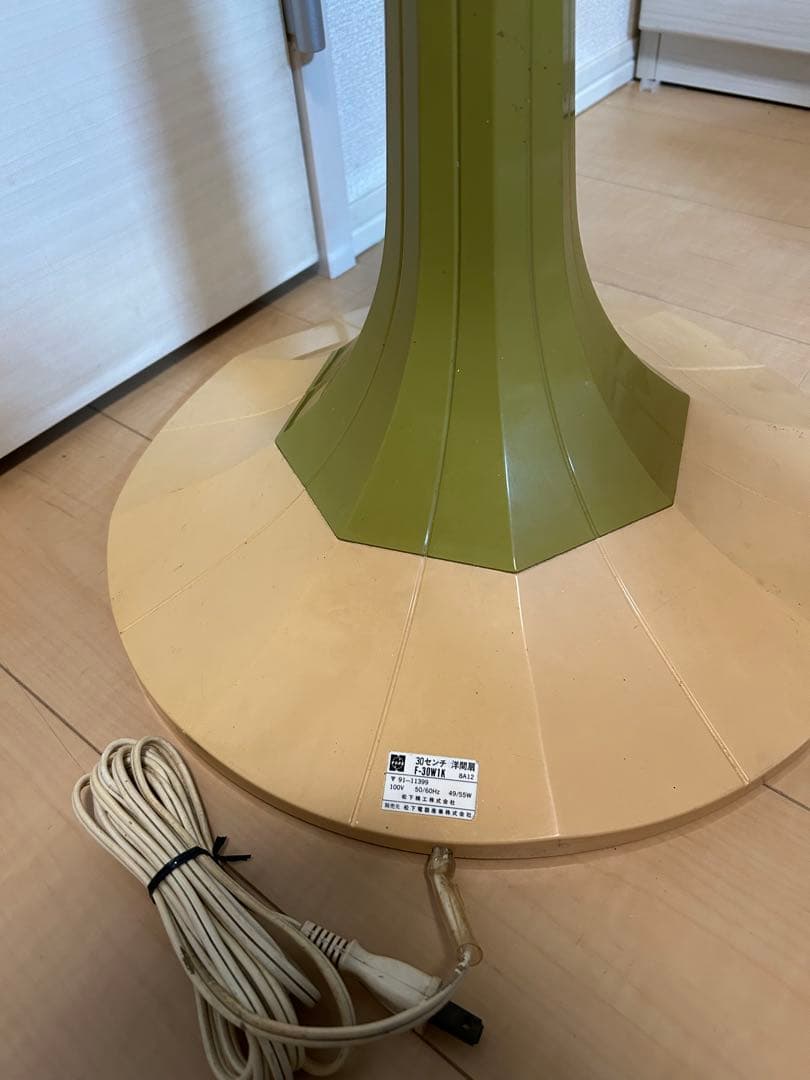 昭和レトロ National ナショナル 扇風機 洋間扇 3枚羽 F-30W1K