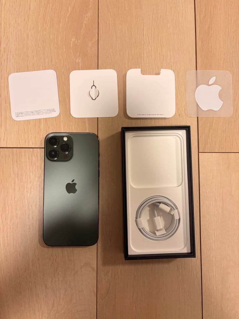 【最終値下げ】iPhone13 PRO MAX 512G アルパイングリーン