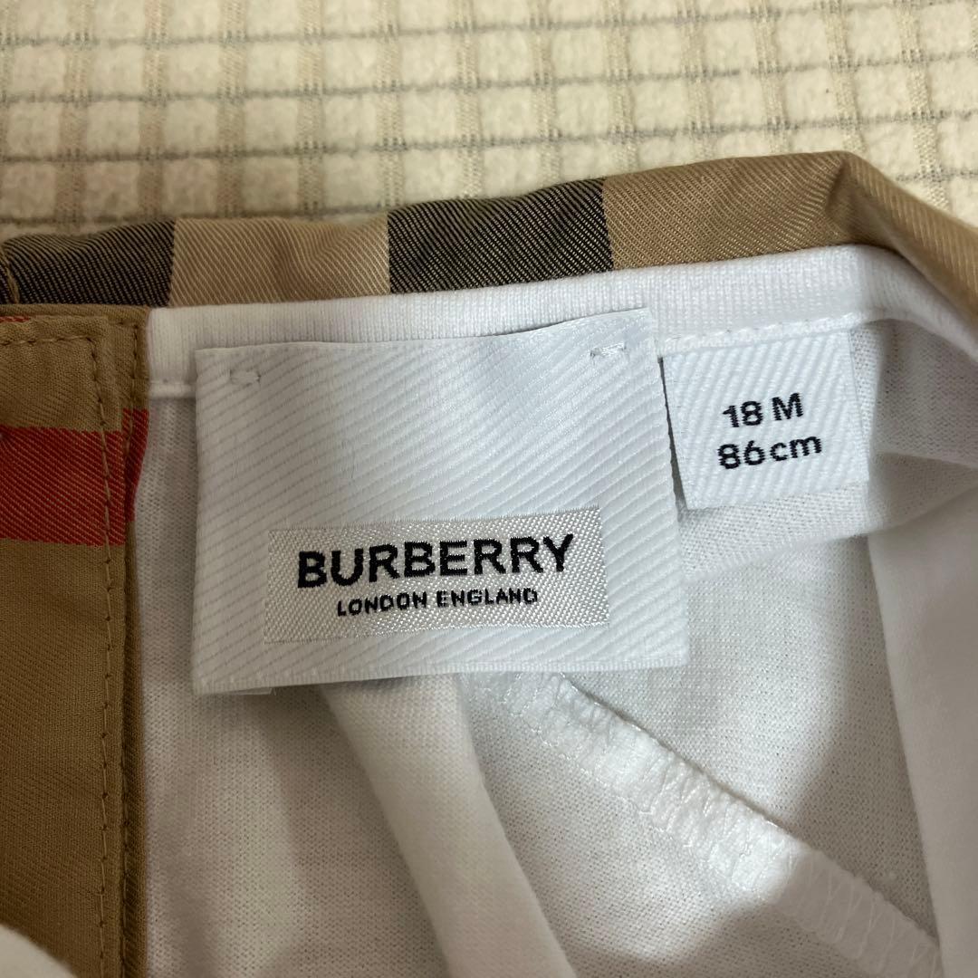 【ノア】バーバリー　ワンピース　18M 86cm