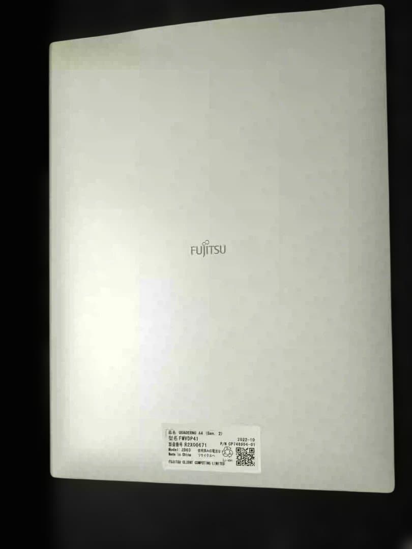 FUJITSU　Quaderno A4（Gen.2）