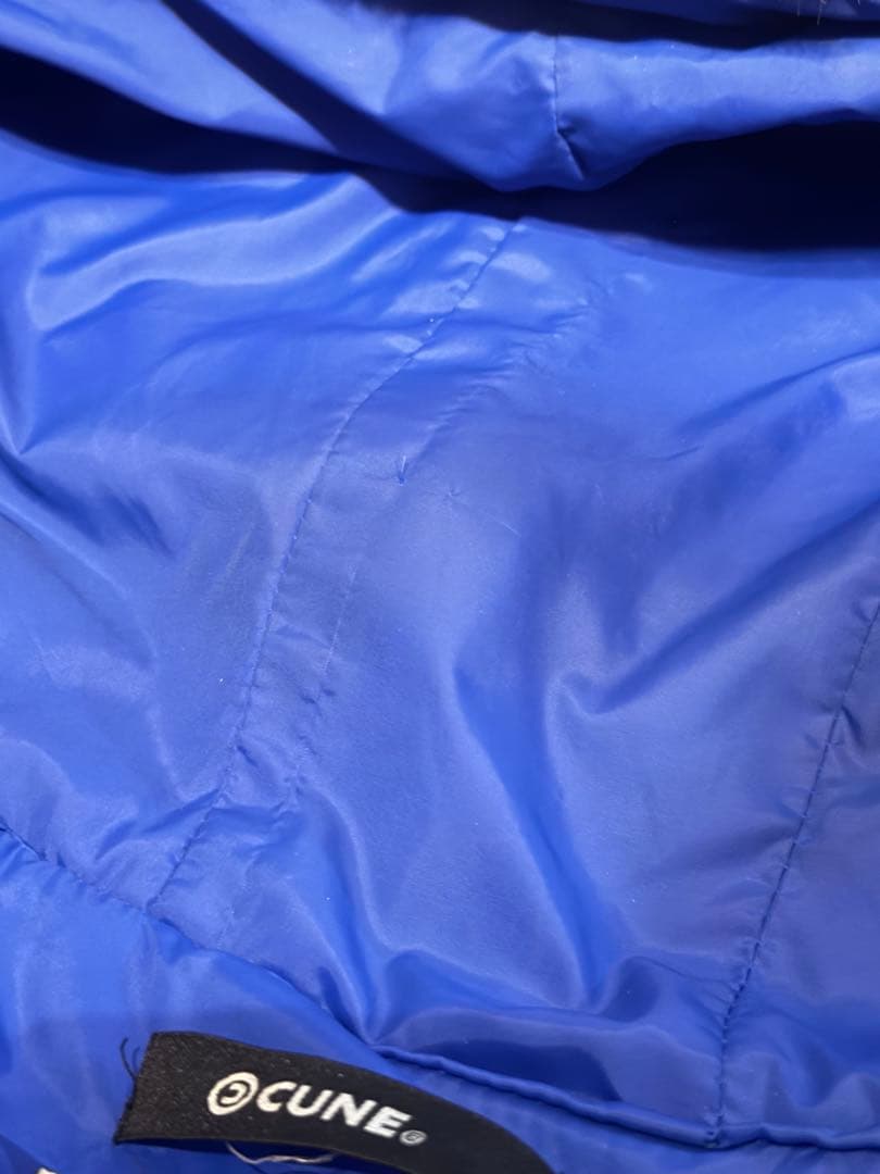 CUNE 耳付きファーブルゾン グレー