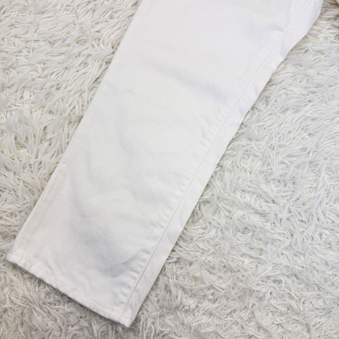 現行 45R ライ麦デニムのクロスビー5 ホワイト デニム ジーンズ 29