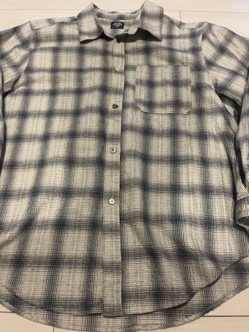 完売品！タトゥースタジオヤマダ　オンブレ　アイボリー　TSY アメカジ