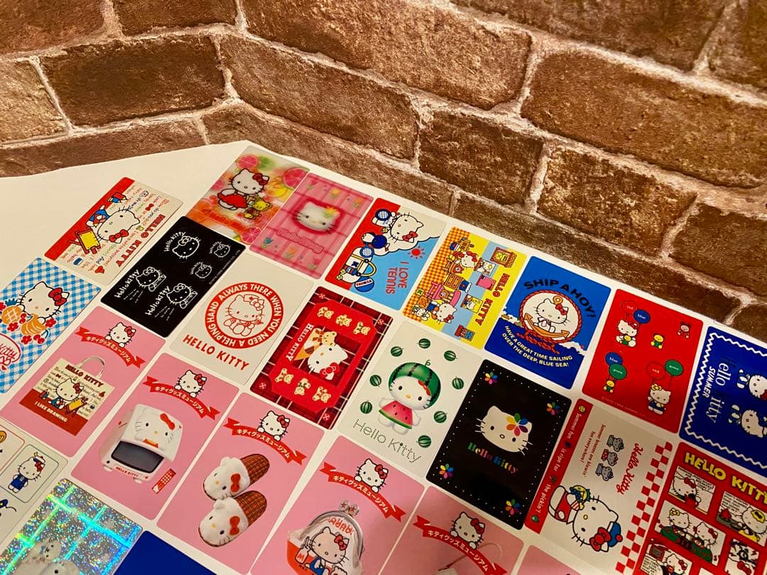 激レア❗️Hello kittyコレクターズカード100枚！希少！平成レトロ！美品