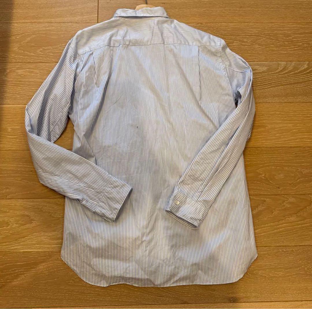 コムデギャルソンオムプリュス 2019ss タック ストライプ シャツ Lサイズ
