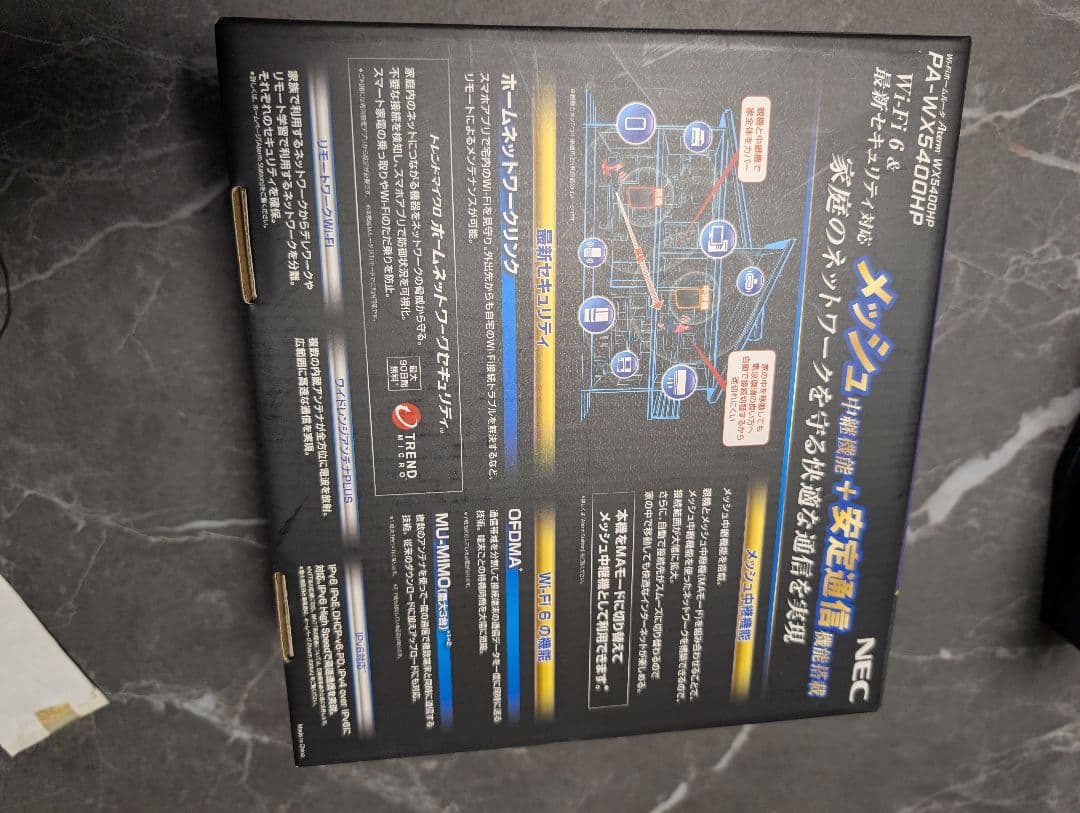 無線LANルーター　PA-W5400HP