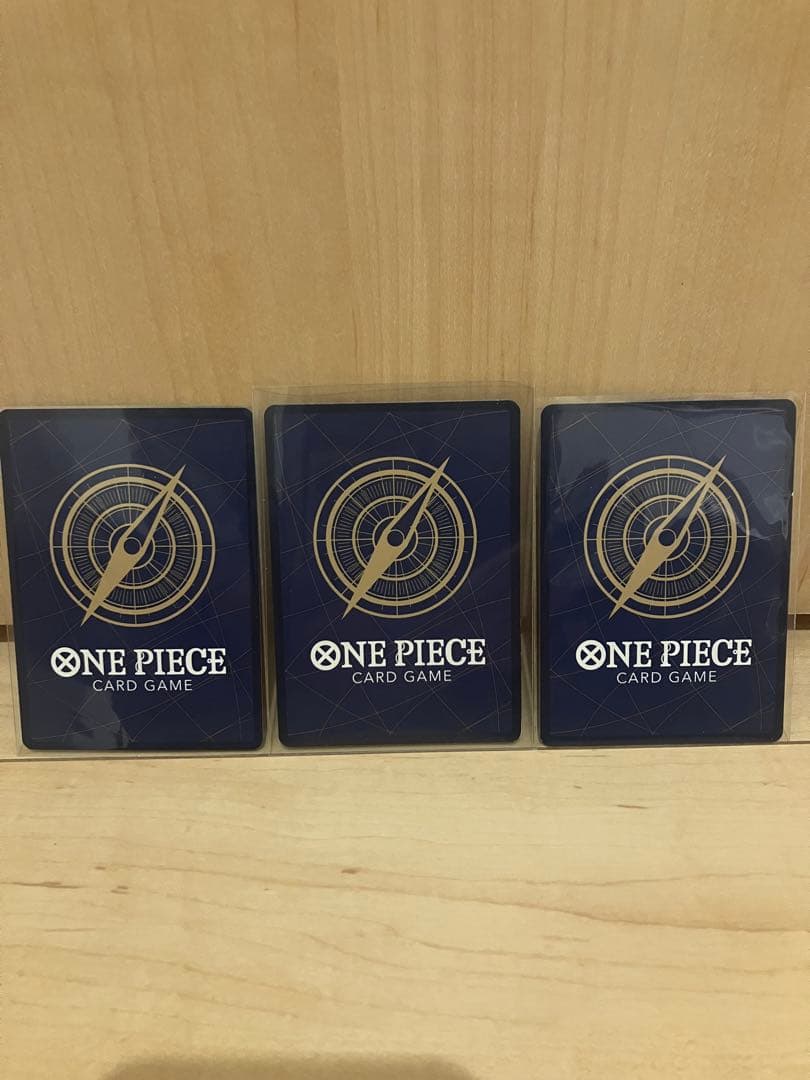 モンキー・D・ルフィ：週刊少年ジャンプ付録 3枚セット