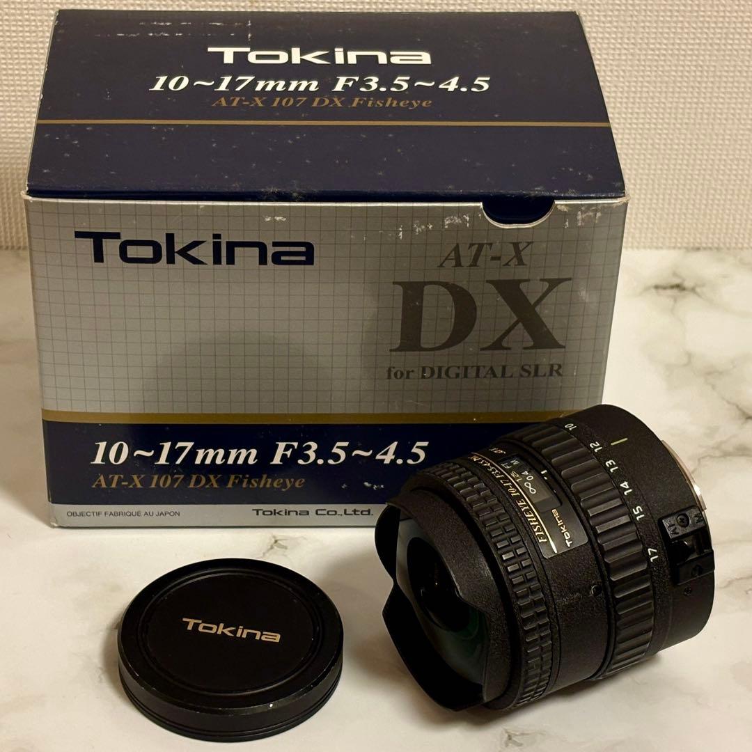 Tokina AT-X 10-17mm DX Fisheye 魚眼 CANON