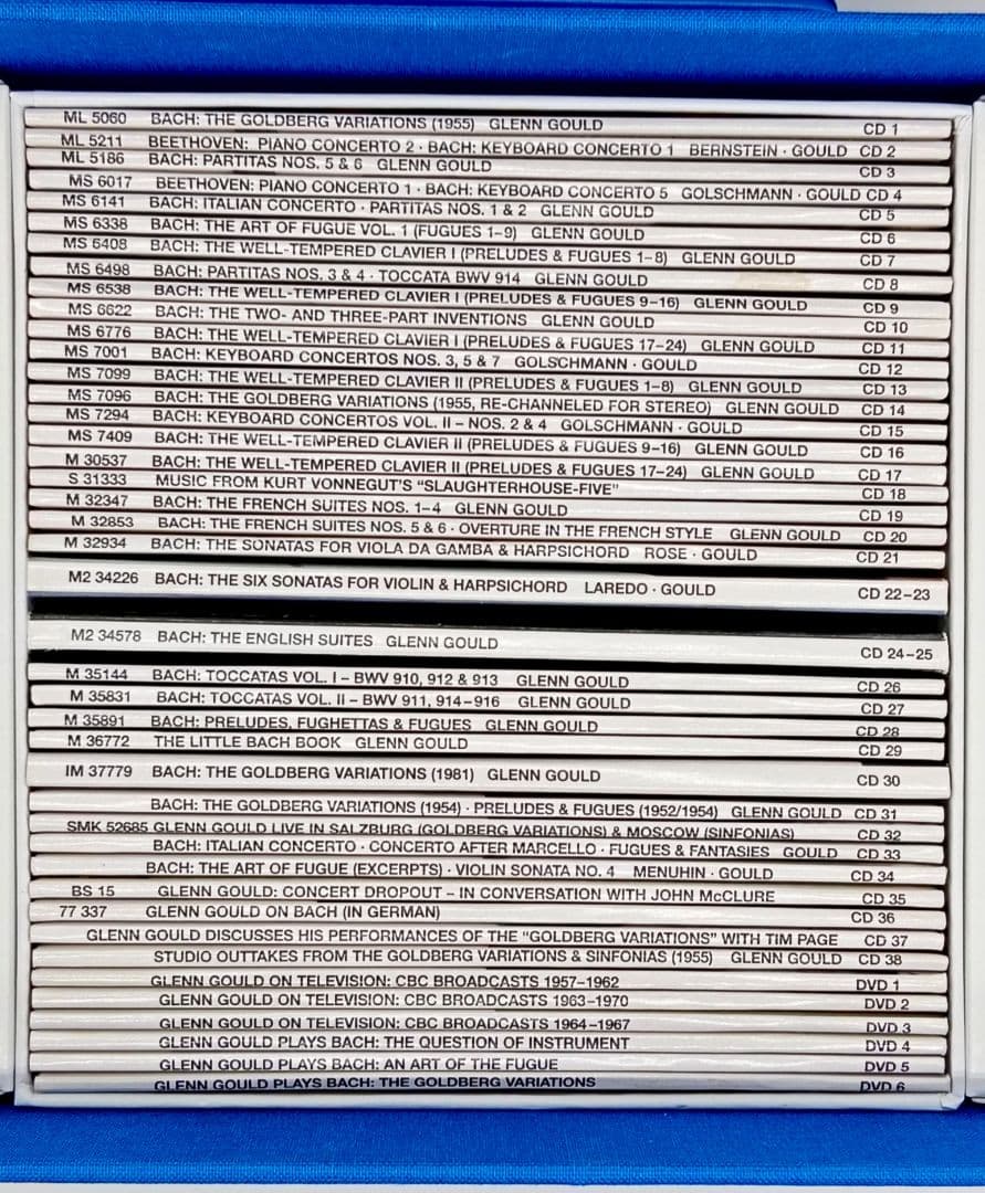 GLENN GOULD コンプリート バッハ コレクション