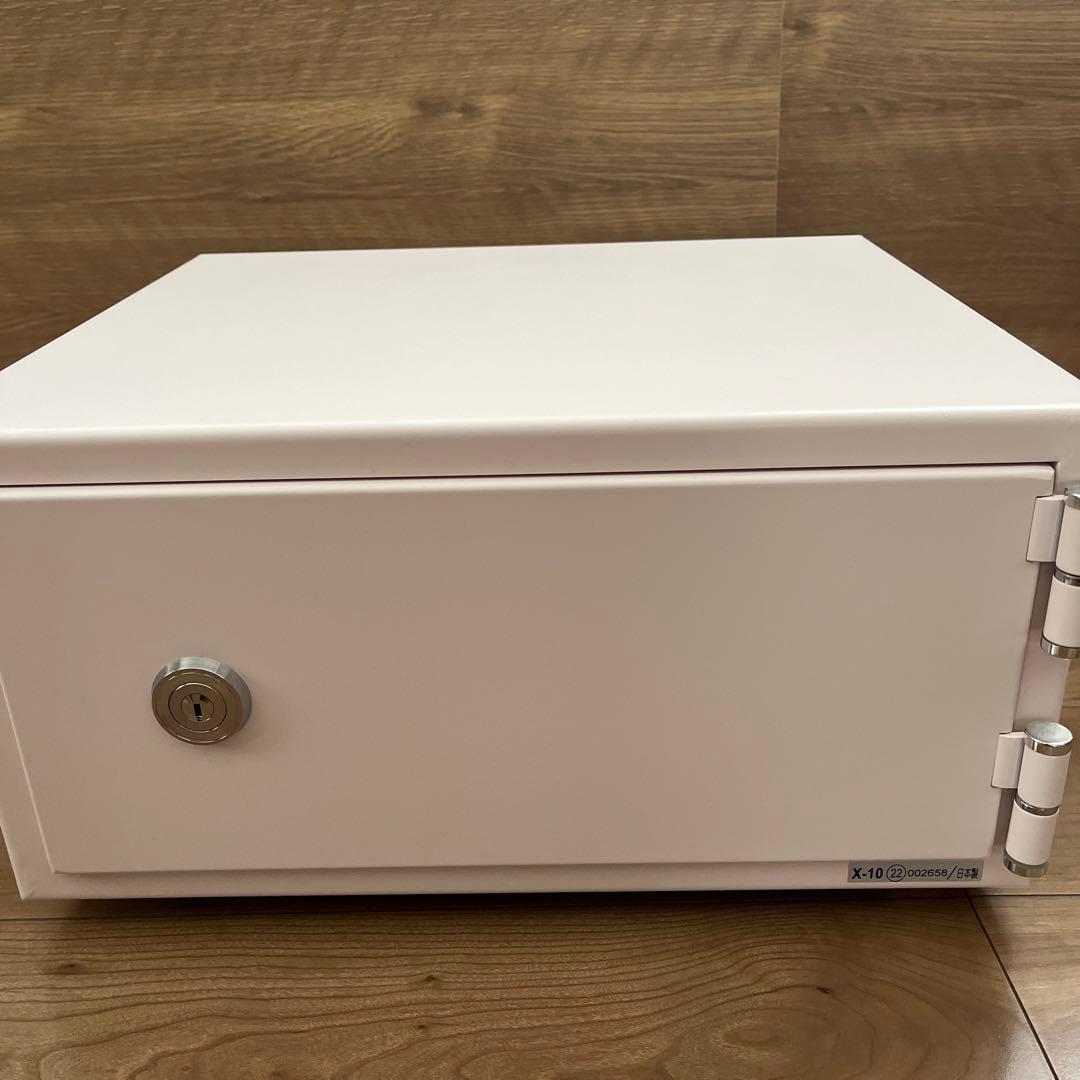 ★1時間耐火 金庫 日本アイエスケイ CPS-30K 2022年製 ペールピンク